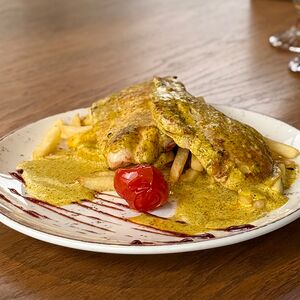 Стейк Де Парис из куриного филе