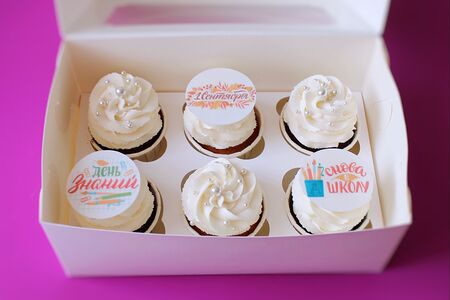 Капкейки на 1 сентября, День знаний 