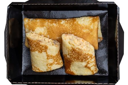 Блины с горбушей