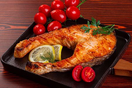 Шашлык из семги