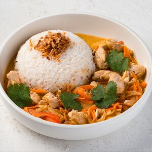 Рис Карри с курицей