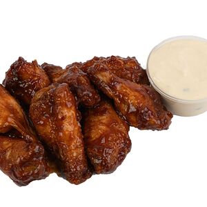 Куриные крылышки в соусе барбекю