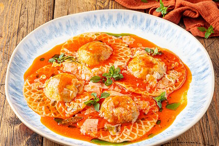 Равиоли с Рикоттой и шпинатом