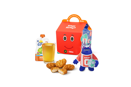 Кидз Комбо обед с игрушкой Бубокко Маленький