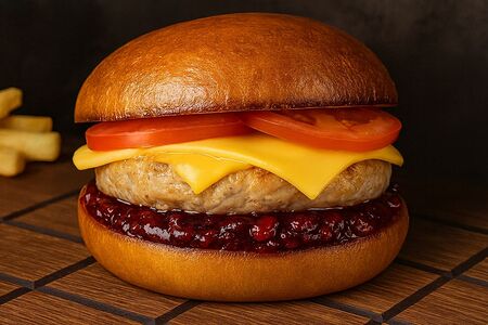 Бургер Вишневая чика