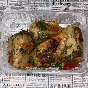 Фаршированный перец с овощами