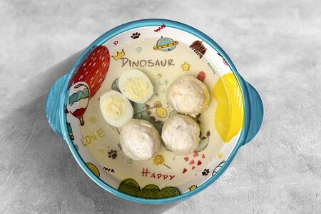 Бульон с фрикадельками