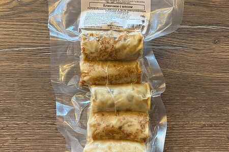 Блины с мясом 