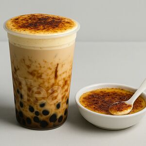 Черный улун с жареной пенкой