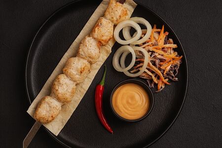 Шашлык из куриного филе 