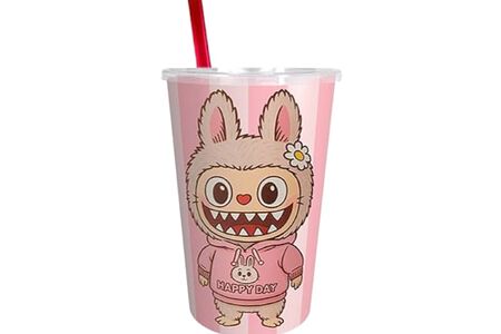 Стакан пластиковый Лабубу