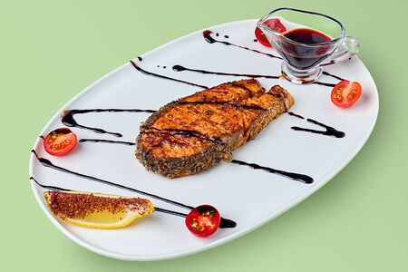 Стейк из семги