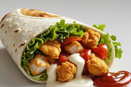 Мини-ролл с курицей