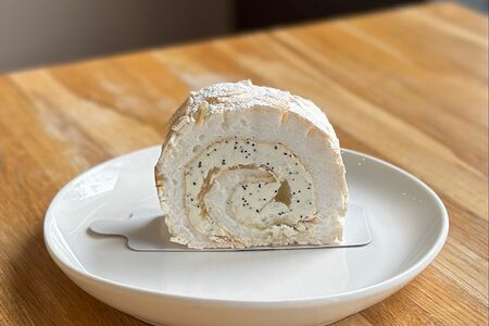 Меренговый рулет Лимон-мак