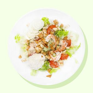 Цезарь с креветками