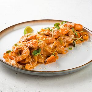 Фетучини с морепродуктами 