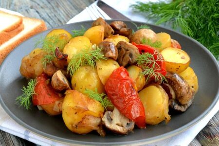 Запеченные овощи