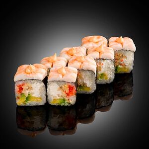 Ролл Креветка с томаго 