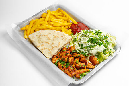 Фри с курицей