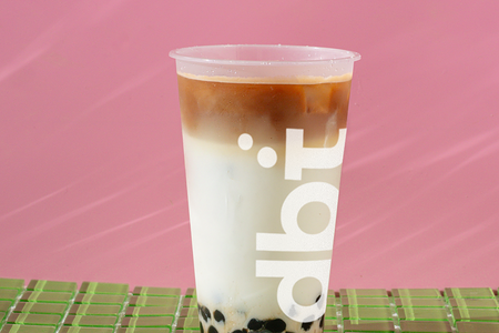 Латте с тапиокой холодный Обьем M (маленький)