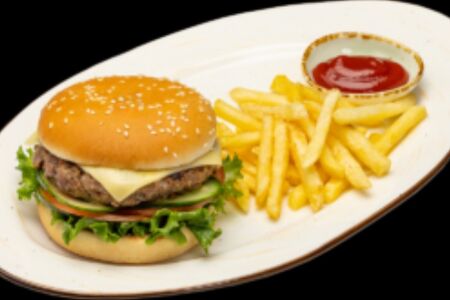 Детский бургер-сет