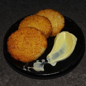 Драники со сметаной 
