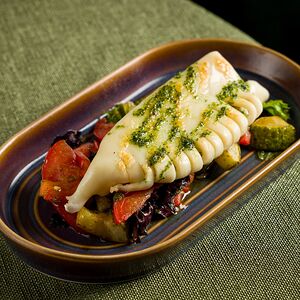 Кальмар на гриле