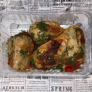 Перец, фаршированный овощами