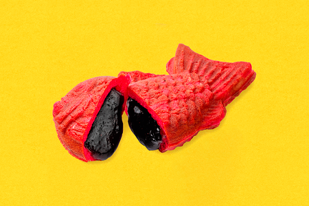 Пуноппан с черничным джемом