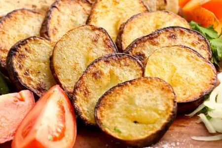 Картофель на мангале