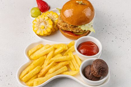 Густав-бокс с бургером