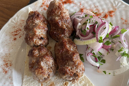 Люля кебаб из свинины с телятиной