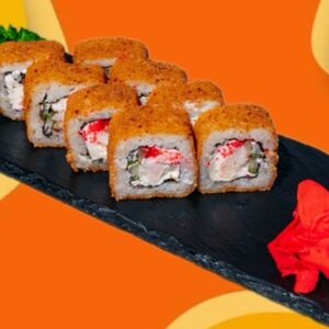 Жареная Калифорния с креветкой