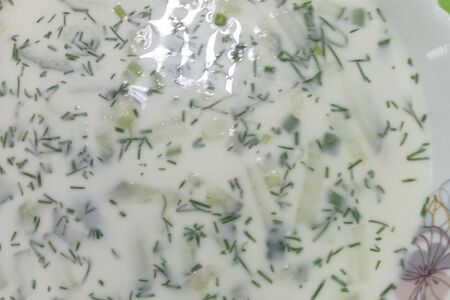 Окрошка на семью