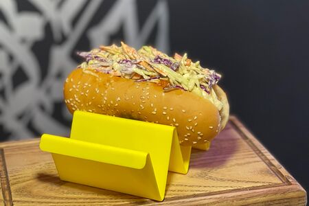 Хот-дог Рваная свинина