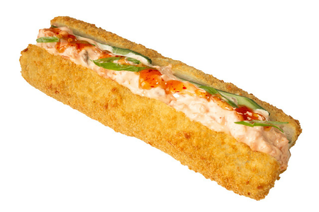 Китайский рисовый Хот-дог Лосось