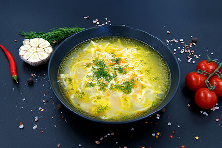 Суп куриный