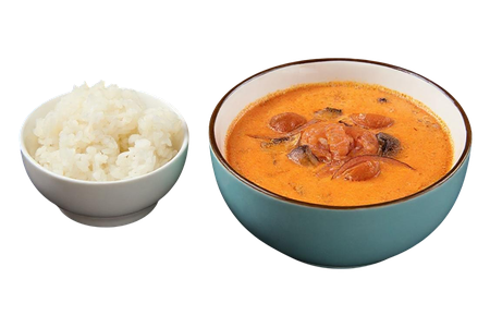 Том ям с лососем