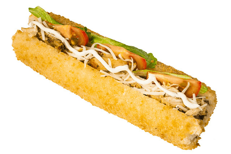 Китайский рисовый Хот-дог цезарь