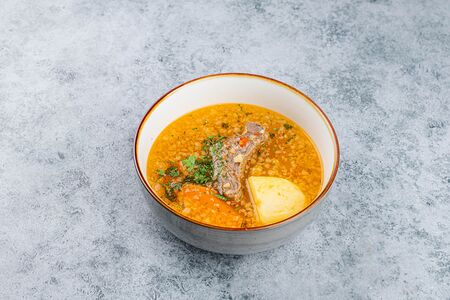 Шурпа с говядиной 