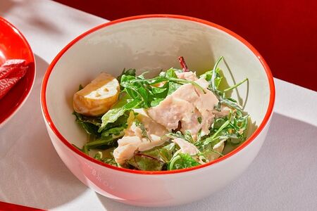 Ланч №2: Салат, горячее и напиток