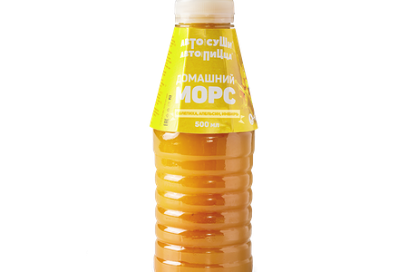 Морс домашний Апельсин-облепиха