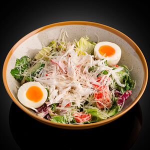 Крабовый салат с авокадо 