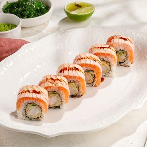 Ролл с креветкой в темпуре