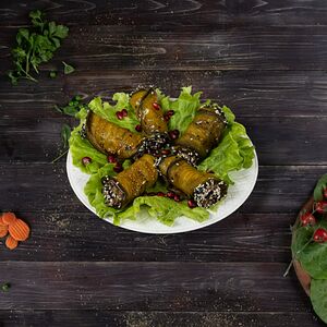 Баклажаны с ореховой начинкой