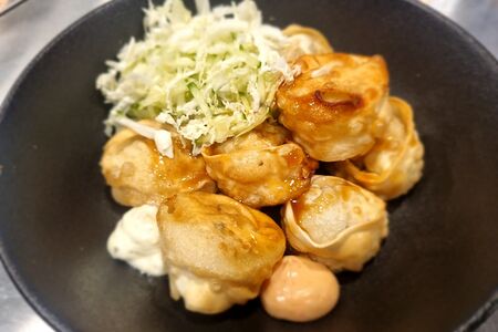 Вонтоны с курой