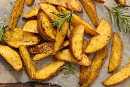 Картошка по-деревенский 