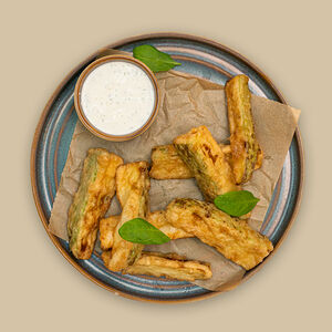 Кабачки фри с Деревенским соусом