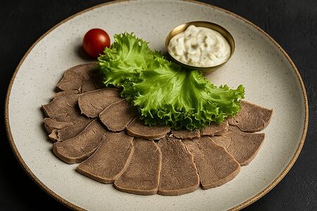 Говяжий язык с хреном