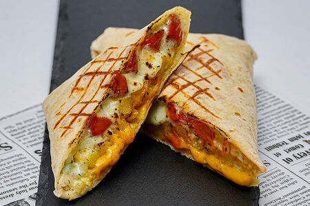 Такос с сосиской